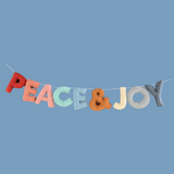 Peace & Joy -JOY FELTS Garland