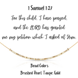 Scripture Jewelry in Morse Code