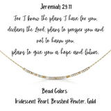 Scripture Jewelry in Morse Code