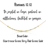 Scripture Jewelry in Morse Code