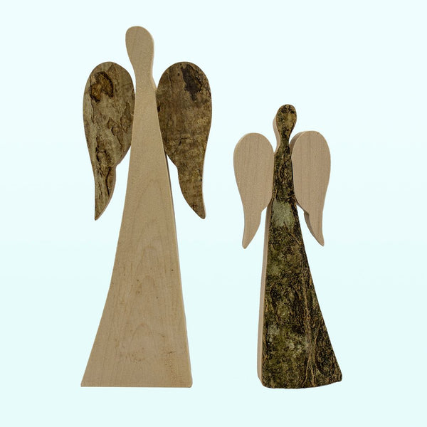 Reversible Hand Carved Angel